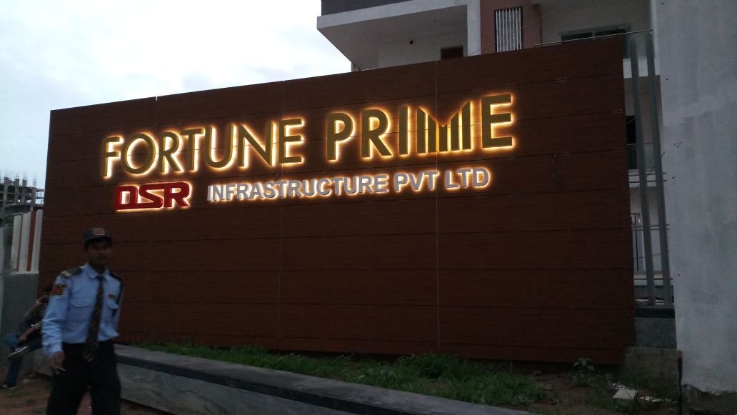 Backlit ACP channel letters